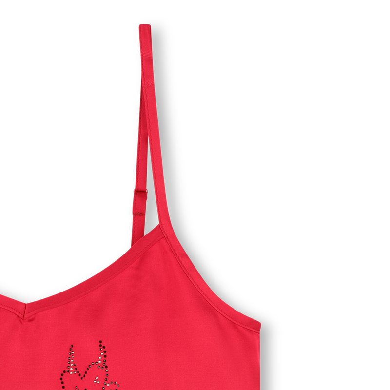 Canottiera in satin con strass ZADIG & VOLTAIRE 
                        BAMBINA