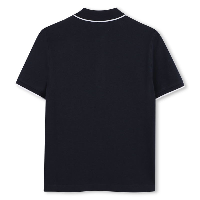 POLO A MANICHE CORTE BOSS 
                        RAGAZZO