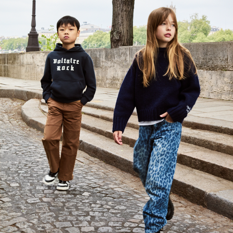 Jeans leopardati ZADIG & VOLTAIRE 
                        BAMBINA