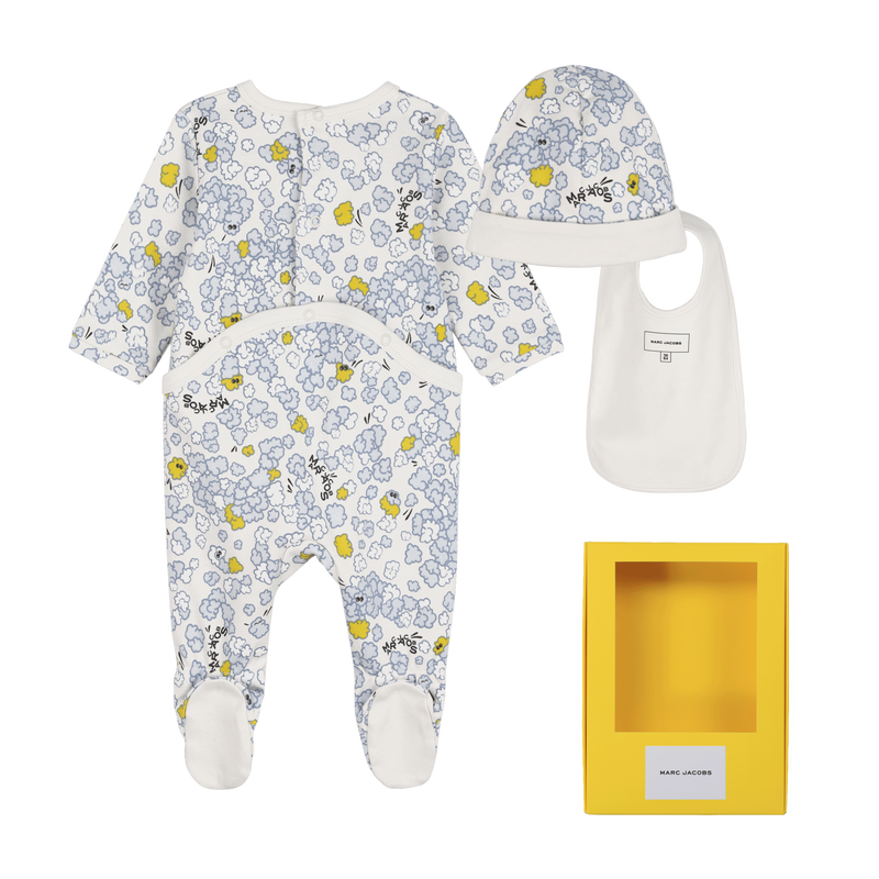 Set pigiama, berretto e bavaglino MARC JACOBS 
                        UNISEX