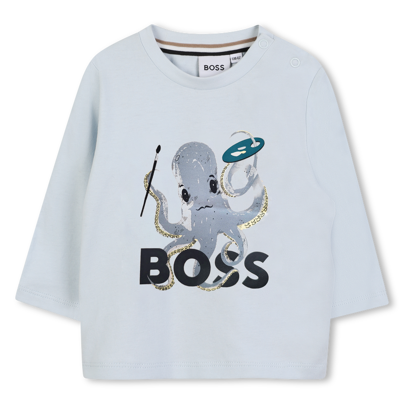 T-shirt a maniche lunghe BOSS 
                        RAGAZZO