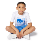 T-shirt a maniche corte BOSS 
                    RAGAZZO