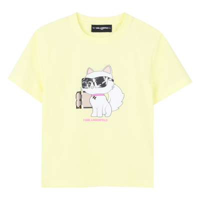 T-SHIRT MANICA CORTA KARL LAGERFELD KIDS BAMBINA