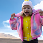 Soffice cappotto in pile BILLIEBLUSH 
                    BAMBINA