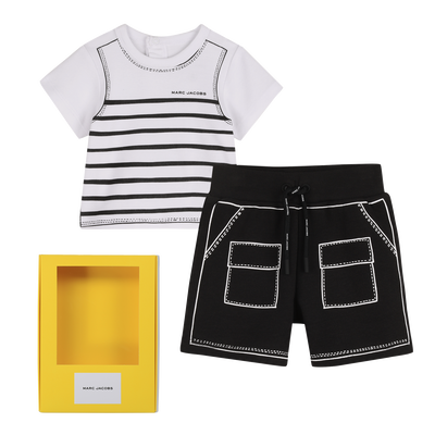 SET T-SHIRT E PANTALONCINI MARC JACOBS UNISEX