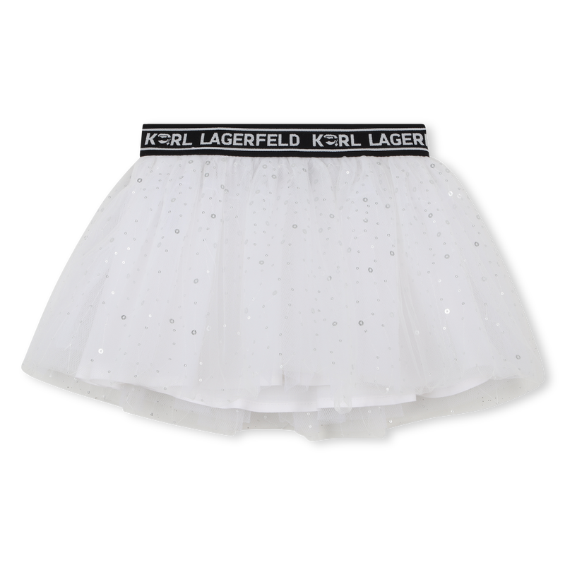 Set felpa e gonna KARL LAGERFELD KIDS 
                        BAMBINA