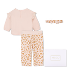 Completo felpa, pantaloni e peluche. KENZO KIDS 
                    BAMBINA