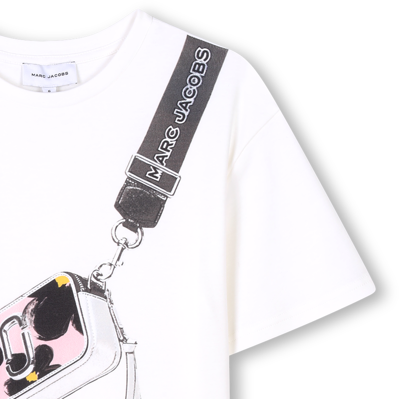 Vestito maniche corte cotone MARC JACOBS 
                        BAMBINA