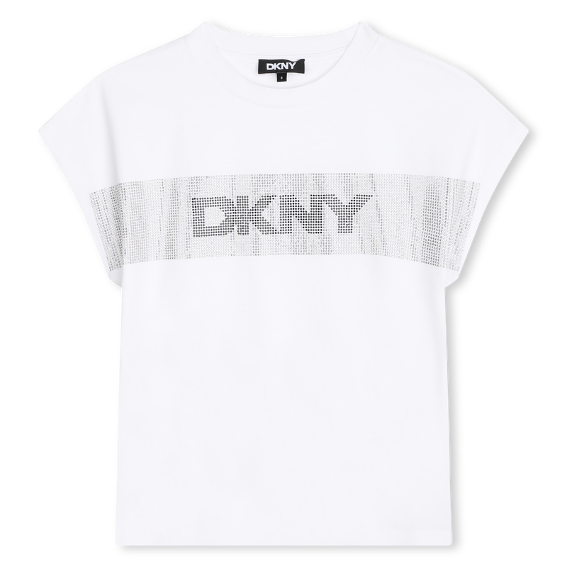 T-shirt a maniche corte DKNY 
                        BAMBINA