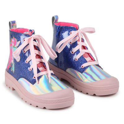 Stivaletti con zip e lacci BILLIEBLUSH BAMBINA