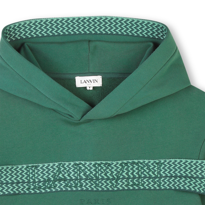 Felpa con cappuccio LANVIN 
                        RAGAZZO