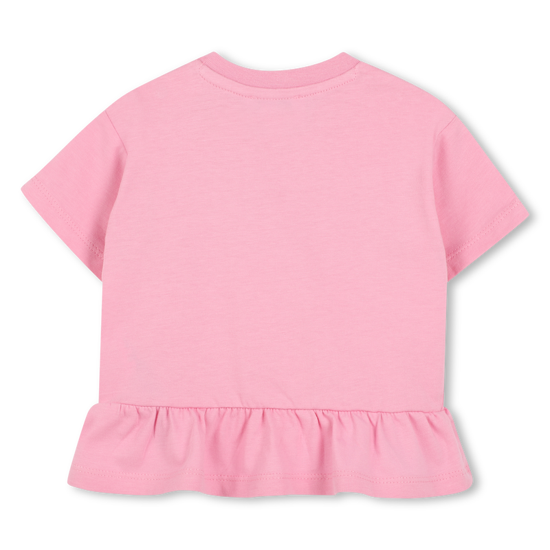 T-shirt e leggings in cotone KENZO KIDS 
                        BAMBINA
