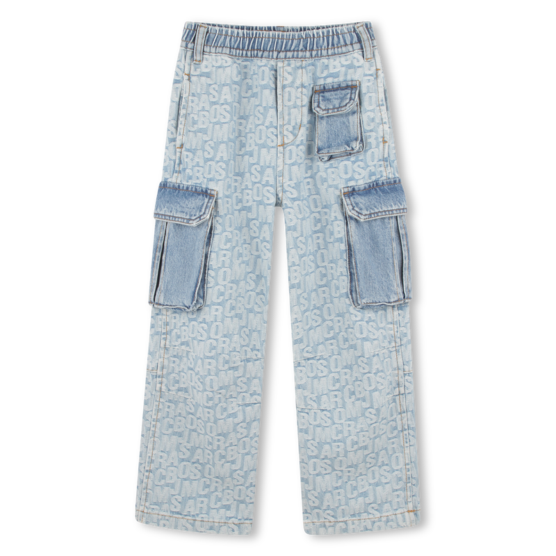 Jeans cargo in cotone MARC JACOBS 
                        RAGAZZO