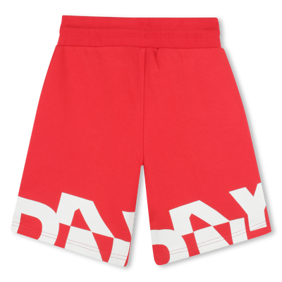 Bermuda in felpa di cotone DKNY RAGAZZO