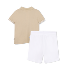 Polo + bermuda set BOSS 
                    RAGAZZO