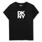 T-shirt a maniche corte DKNY 
                    BAMBINA