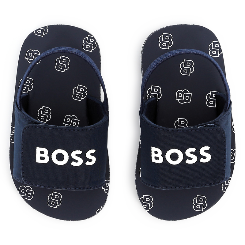 Ciabatte con scratch BOSS 
                        RAGAZZO