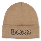 Cappello lavorato a maglia con logo, BISCOTTO, hi-res