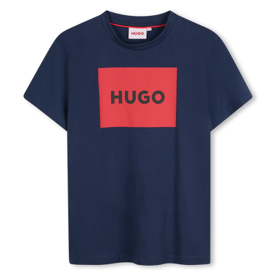T-shirt cotone maniche corte HUGO RAGAZZO
