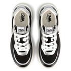 Sneakers con lacci e badge KARL LAGERFELD KIDS 
                    BAMBINA