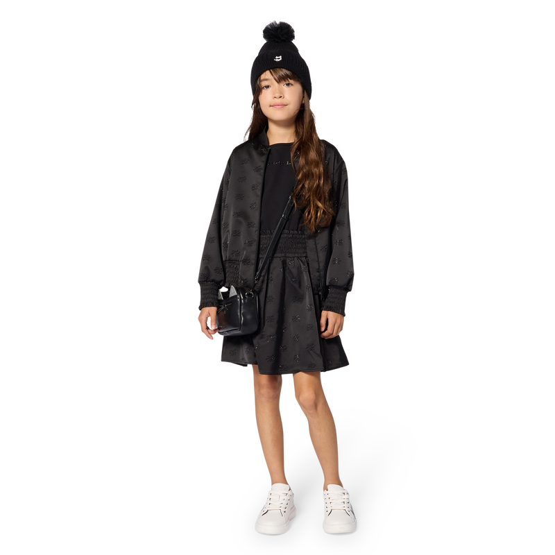 Cardigan in raso KARL LAGERFELD KIDS 
                        BAMBINA