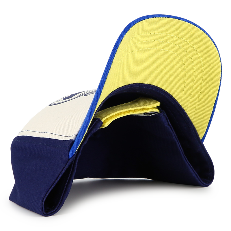 Berretto tricolore a strappo TIMBERLAND 
                        BAMBINO