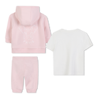 Set t-shirt + cardigan + pantaloni KENZO KIDS 
                    UNISEX