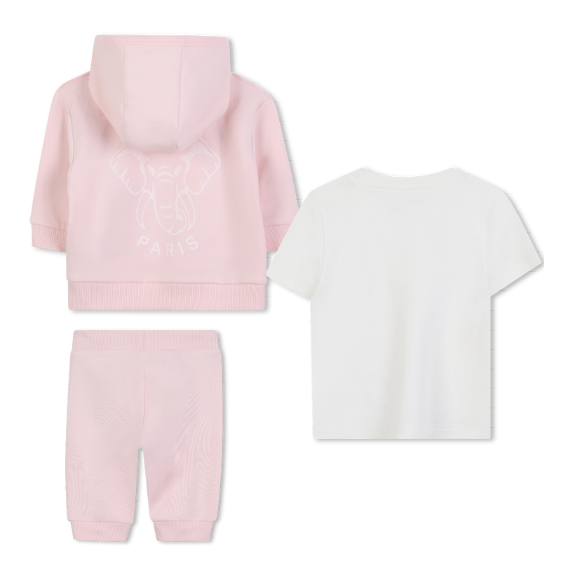 Set t-shirt + cardigan + pantaloni KENZO KIDS 
                        UNISEX