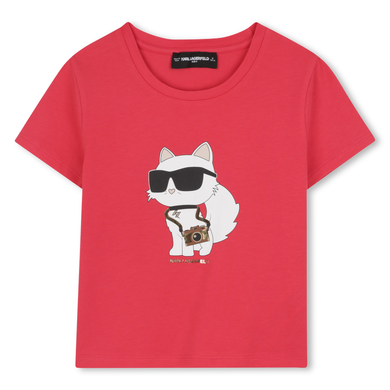 T-shirt a maniche corte KARL LAGERFELD KIDS 
                        BAMBINA