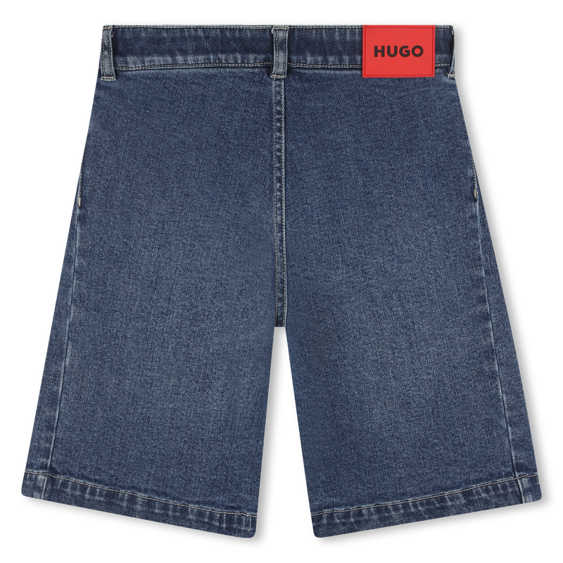 PANTALONCINI IN DENIM HUGO 
                        BAMBINA