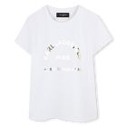 T-shirt a maniche corte KARL LAGERFELD KIDS 
                    BAMBINA