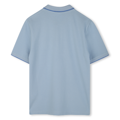 Polo in cotone taglio dritto BOSS RAGAZZO