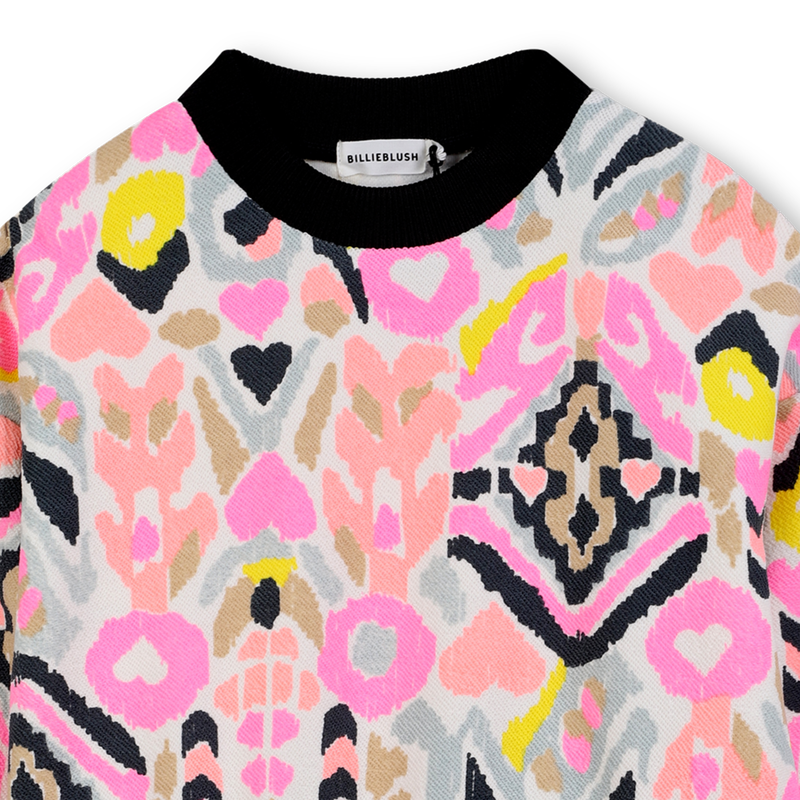 Abito bi-materiale BILLIEBLUSH 
                        BAMBINA