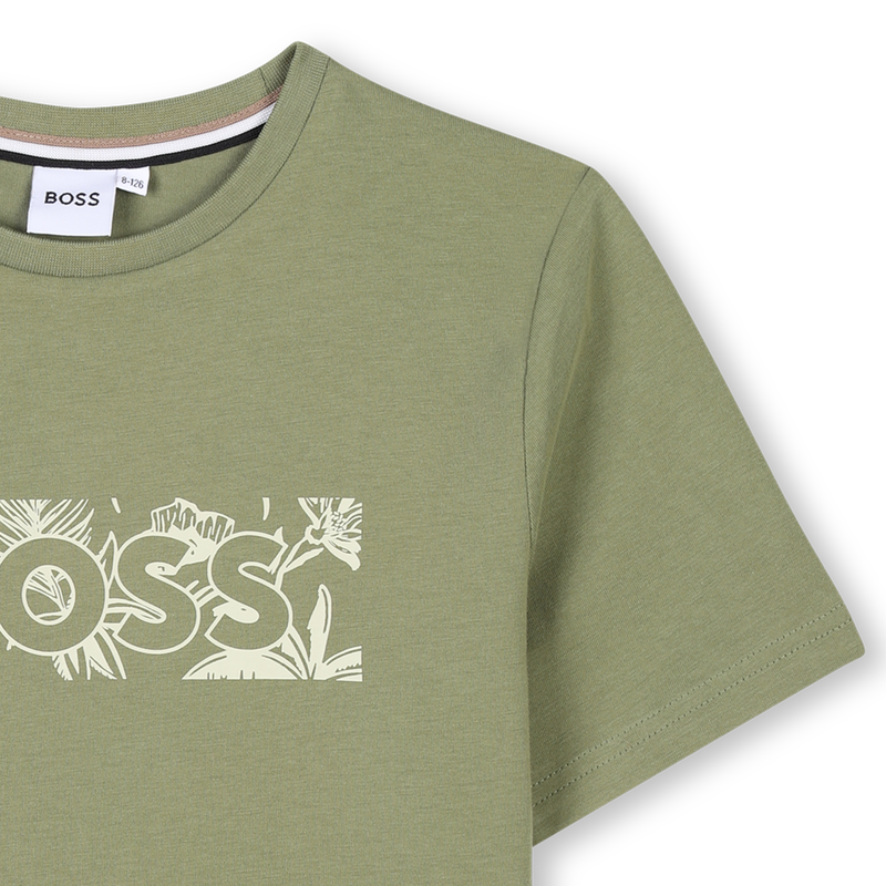 T-shirt a maniche corte BOSS 
                        RAGAZZO