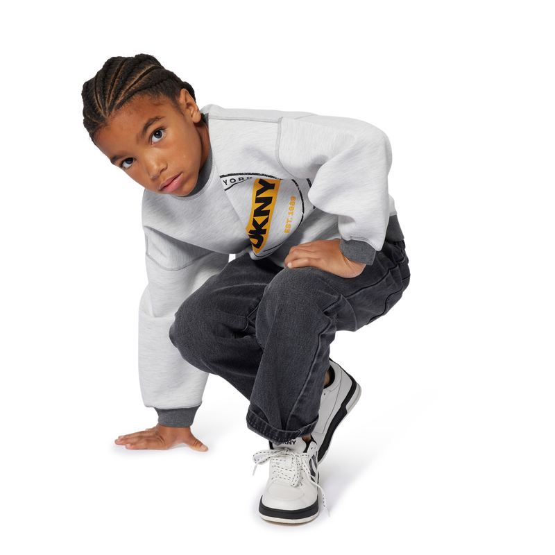 Felpa reversibile DKNY 
                        RAGAZZO