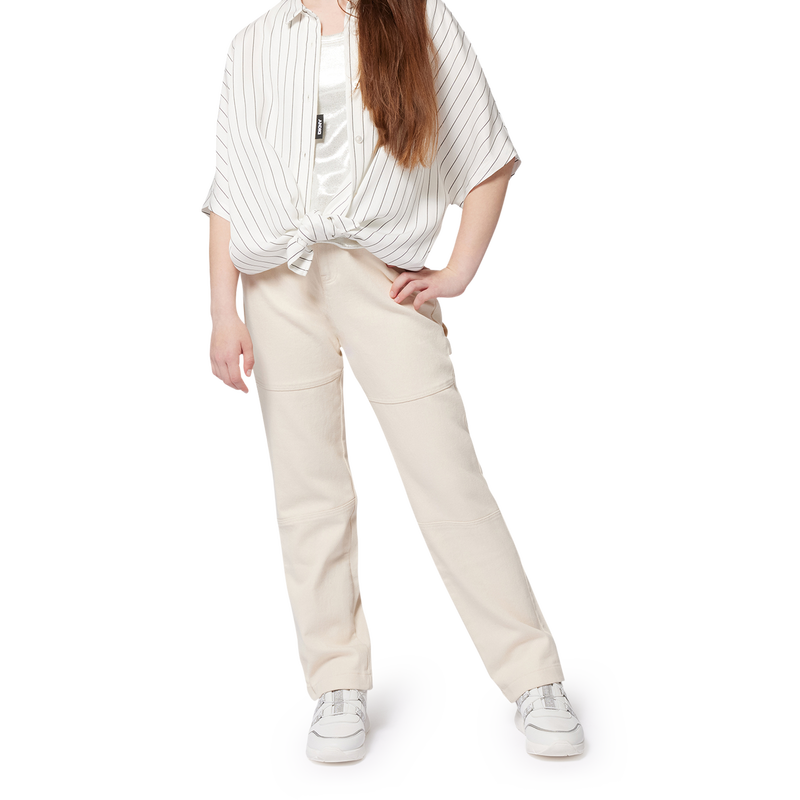 Camicia a righe lunga e fluida DKNY 
                        BAMBINA