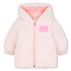 Piumino trapuntato con cappuccio BILLIEBLUSH 
                    BAMBINA