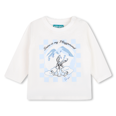 Maglietta a maniche lunghe KENZO KIDS RAGAZZO