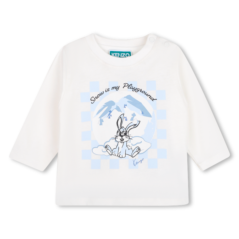 Maglietta a maniche lunghe KENZO KIDS 
                        RAGAZZO
