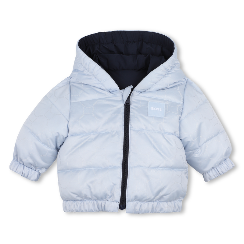 Giubbotto imbottito reversibile BOSS 
                        RAGAZZO
