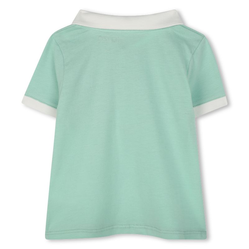 Polo e shorts in cotone KENZO KIDS 
                        RAGAZZO