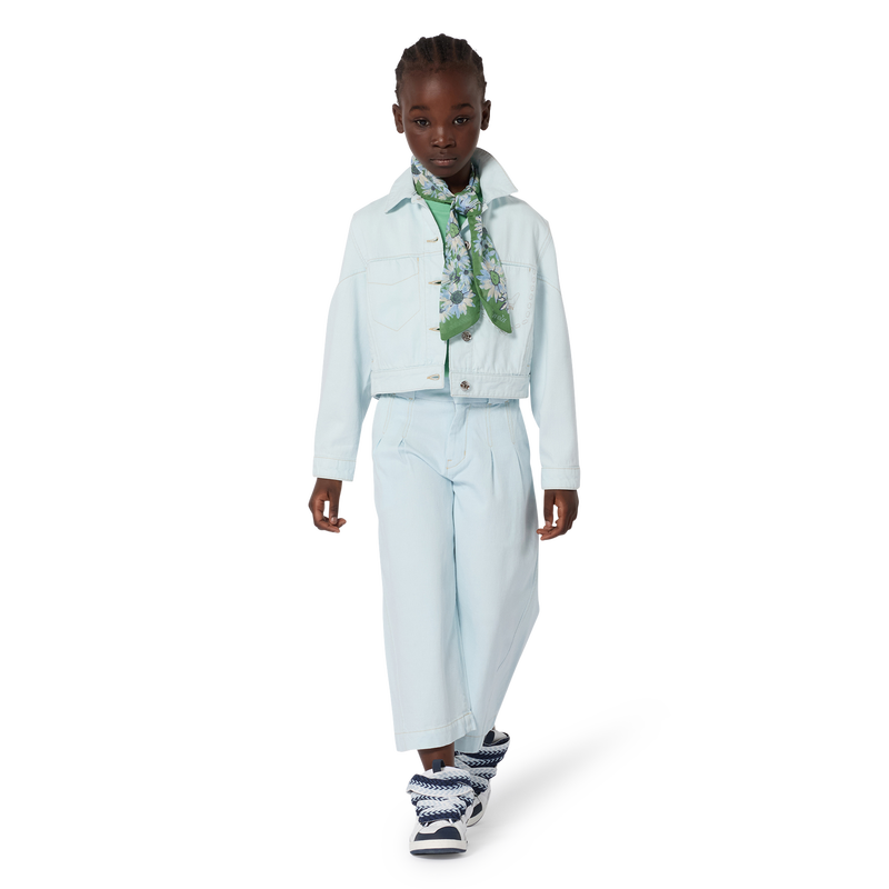 PANTALONI A GAMBA LARGA LANVIN 
                        BAMBINA