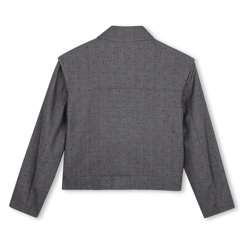 Cardigan sportivo KARL LAGERFELD KIDS 
                        BAMBINA