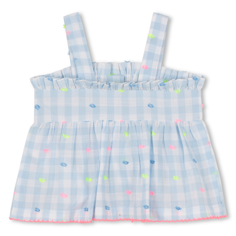 SET TOP CON CINTURINO + PANTALONCINI BILLIEBLUSH 
                        BAMBINA