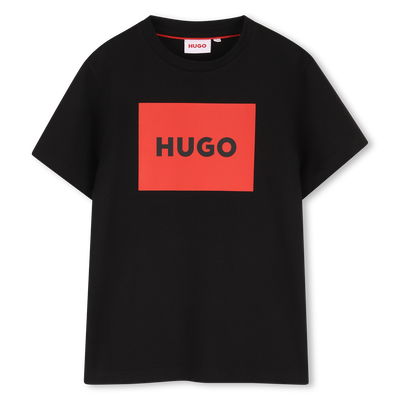 T-SHIRT A MANICHE CORTE HUGO RAGAZZO