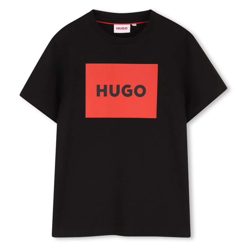 T-SHIRT A MANICHE CORTE HUGO 
                        RAGAZZO