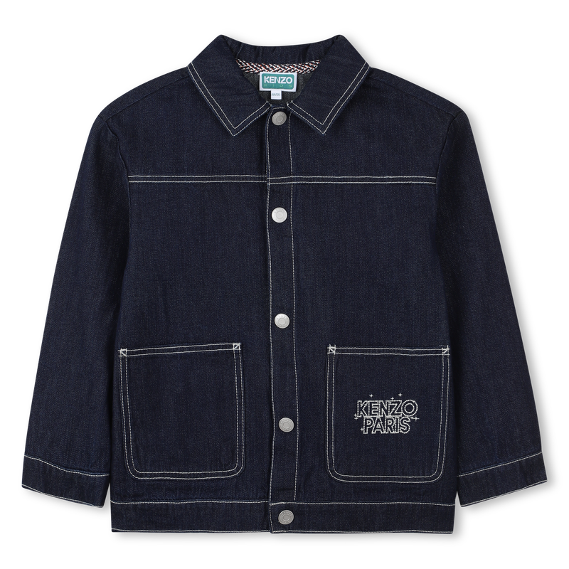 Giacca con chiusura a scatto KENZO KIDS 
                        RAGAZZO
