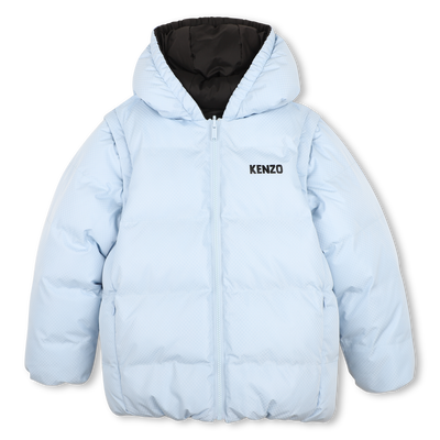 Giubbotto imbottito reversibile KENZO KIDS RAGAZZO
