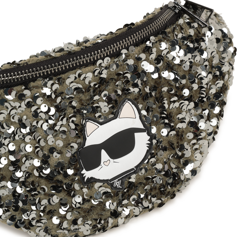Marsupio in paillettes KARL LAGERFELD KIDS 
                        BAMBINA