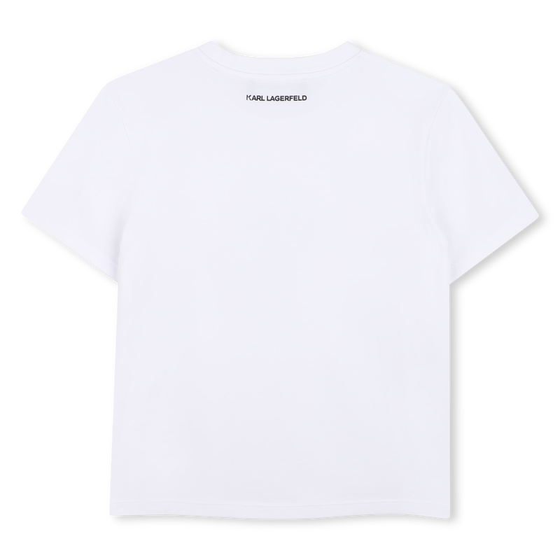T-SHIRT MANICA CORTA KARL LAGERFELD KIDS 
                        BAMBINA